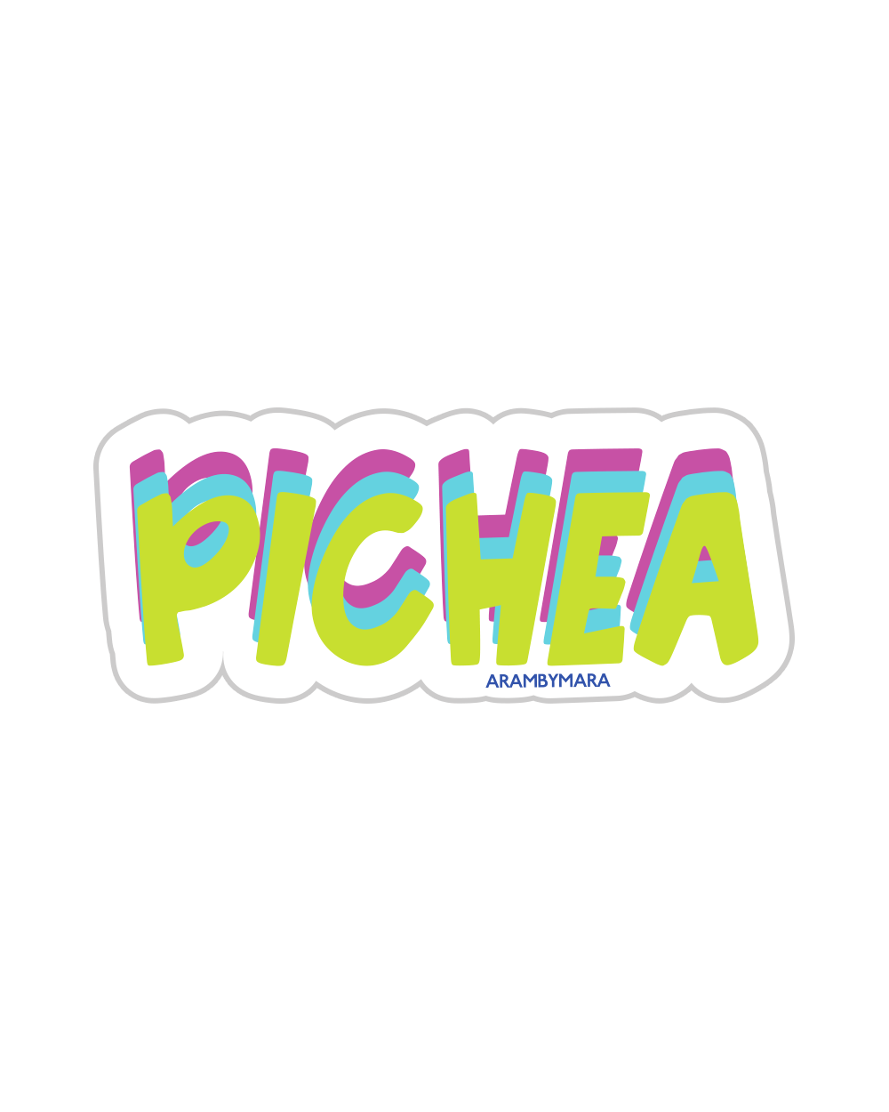 Pichea Sticker