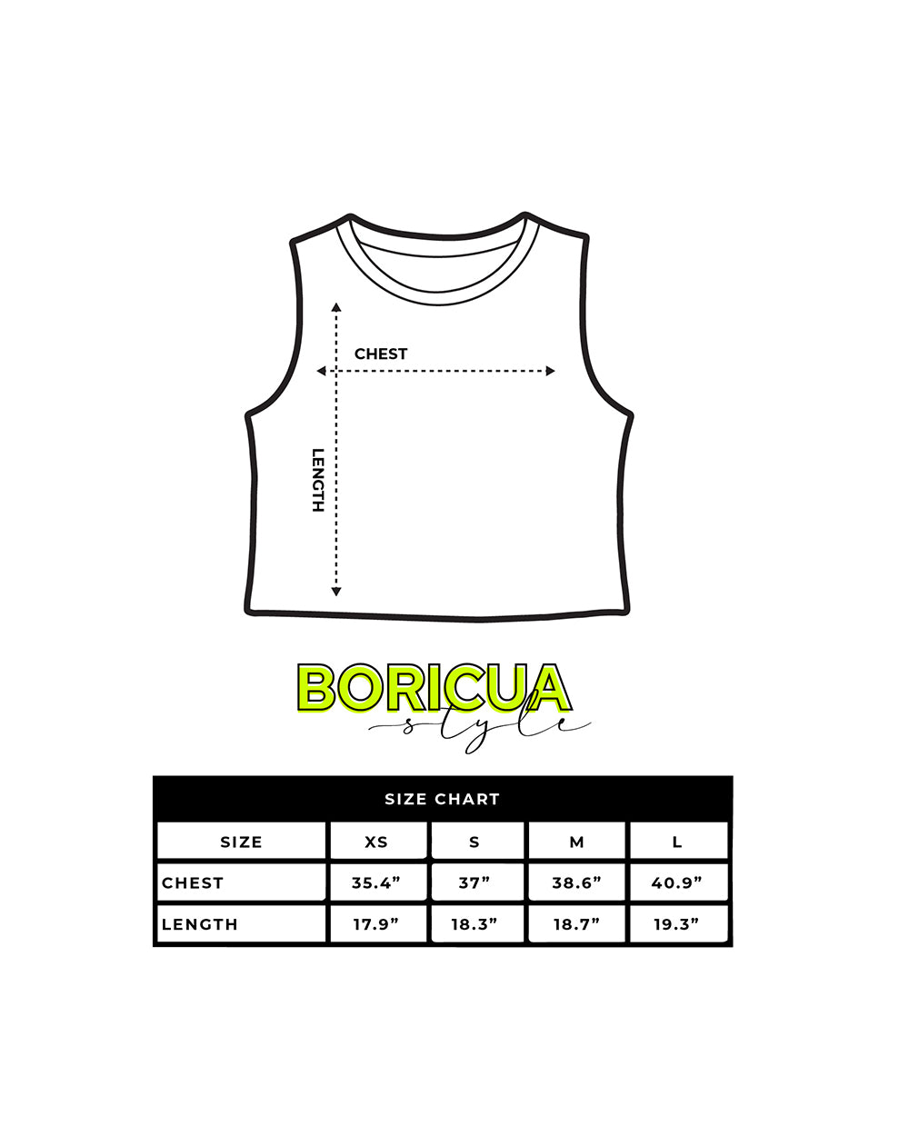 La Isla Nos Llama Tank Top Crop