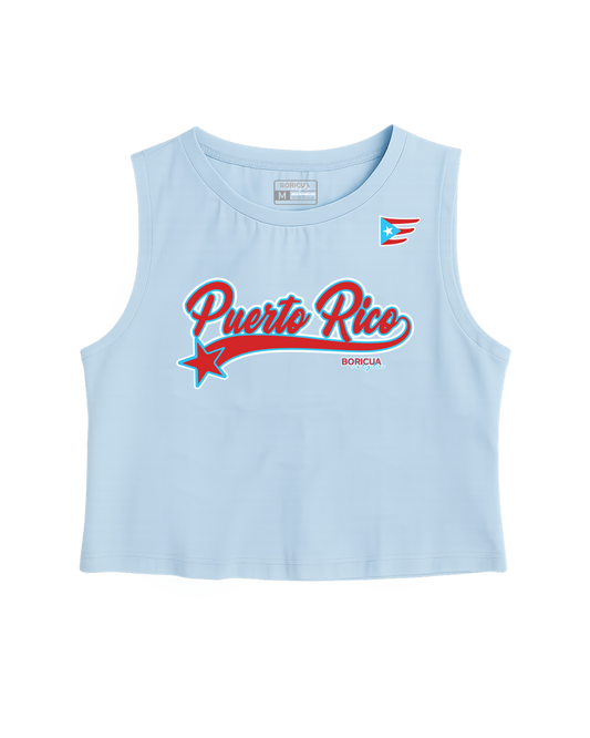 La Isla Nos Llama Tank Top Crop