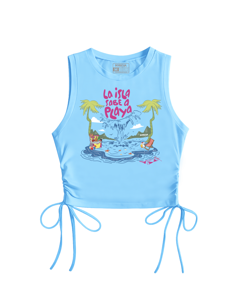 La Isla Sabe A Playa Tank Top